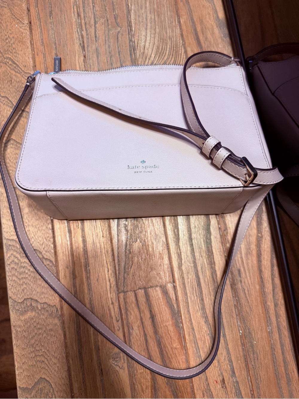 kate spade Blush Pink Leather Crossbody Bag